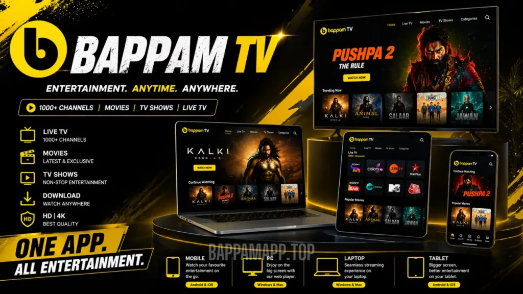 Bappam Tv Device Compatibility